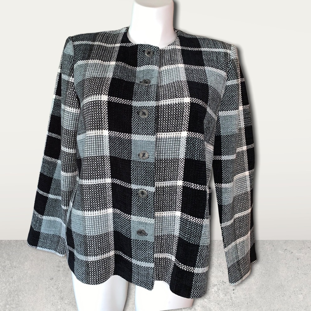 Alfred Dunner Button Down Jacket - image 3